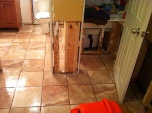 Bathroom Flood