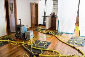 Drying Out A Home Affected By A Major Ceiling Leak